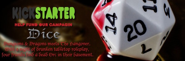 "Dice", A Short Film Banner