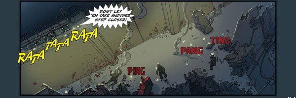 Slate & Ashe: A Cop and a Zombie (Vol I) Banner